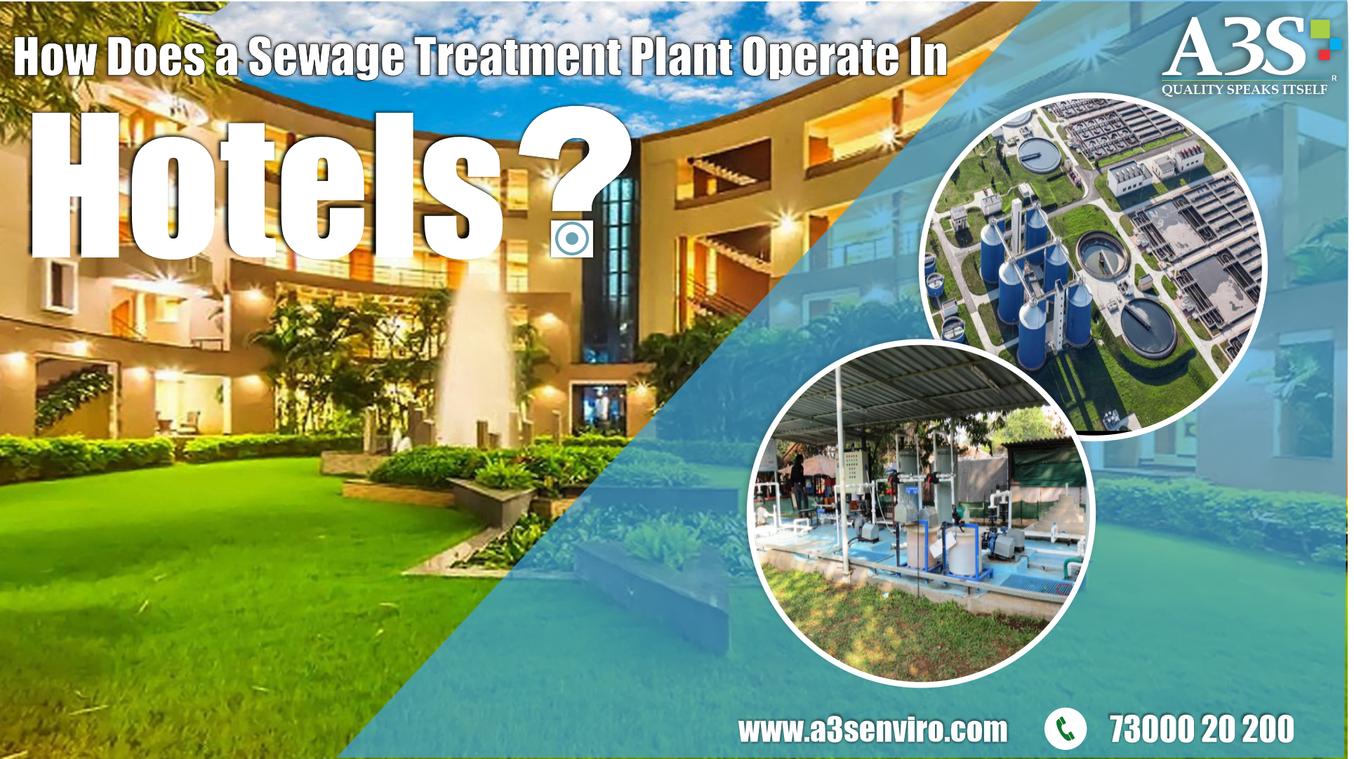 How Does a Sewage Treatment Plant Operate In Hotels
